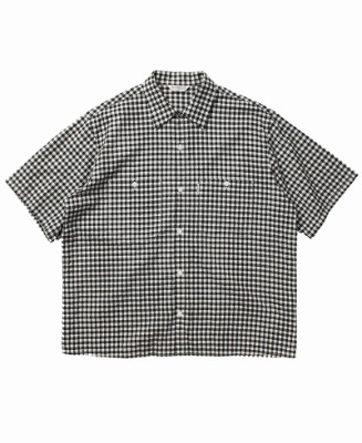 COOTIE Dobby Gingham Check Work Shirt